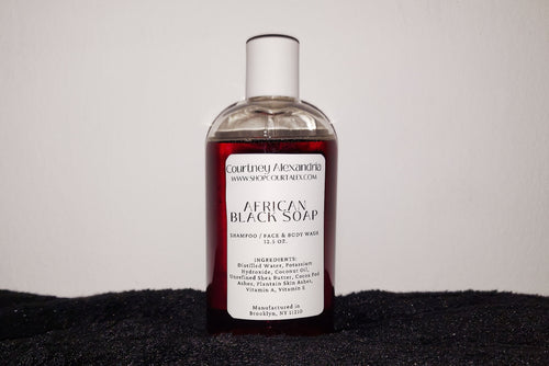African Black Soap Shampoo / Face & Body Wash